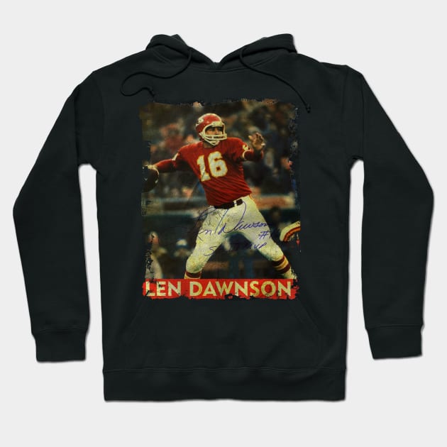 TEXTURE ART- Len Dawnson - RETRO STYLE 1 c Hoodie by ZiziVintage